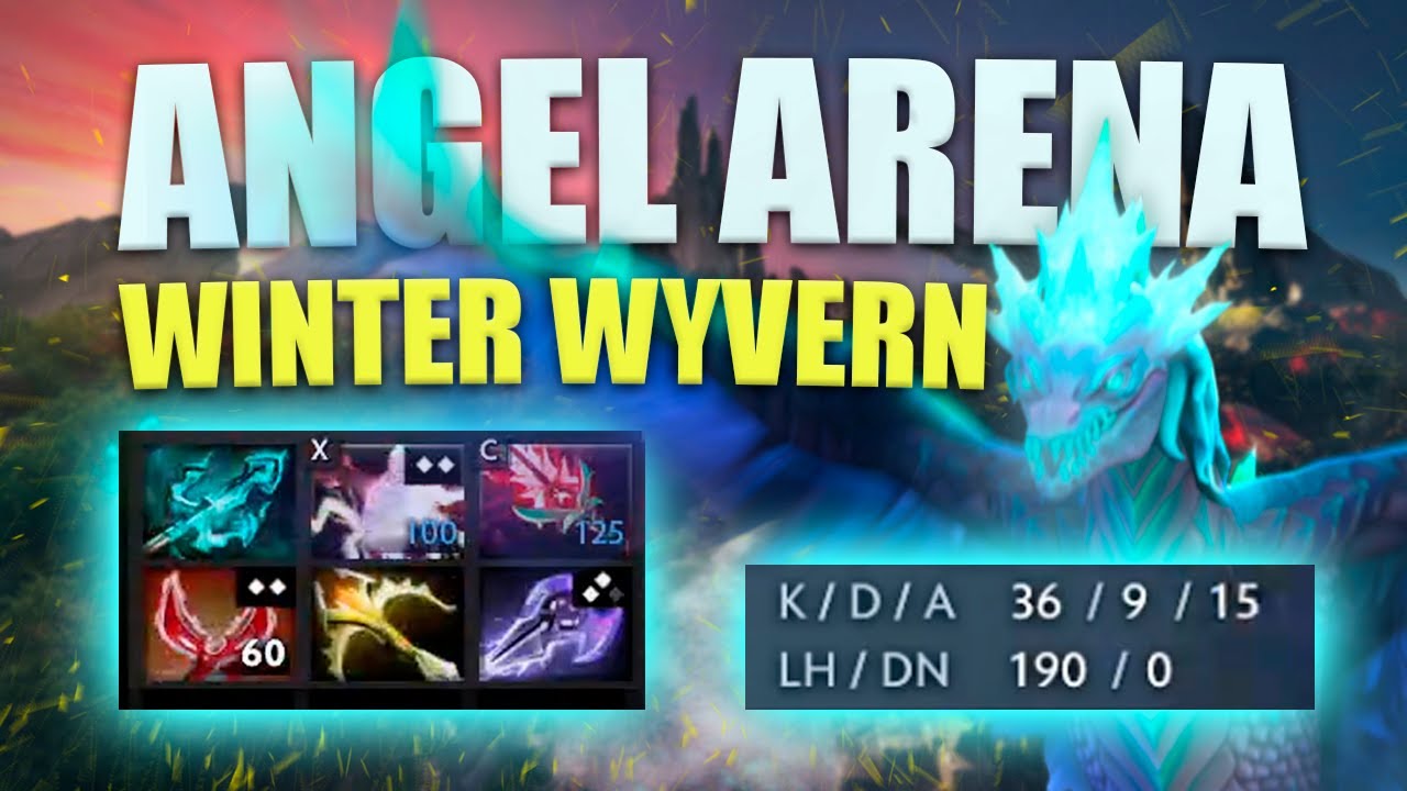 🐲 Angel Arena Frontier [WINTER WYVERN] BASIC STARTER GUIDE / FULL GAME #angelarena #dota2