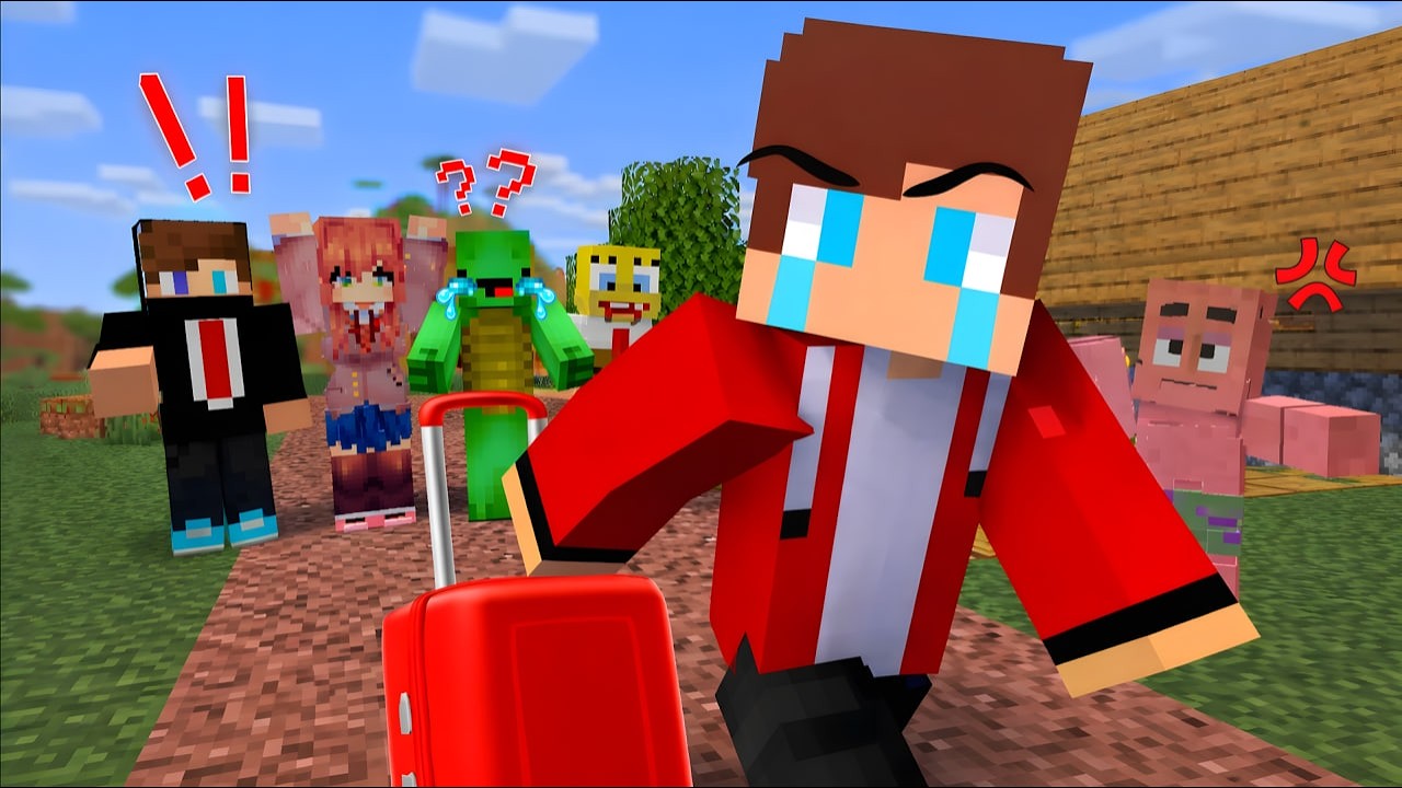 Why Did Mikey Kick JJ Out Of The Village in Minecraft?