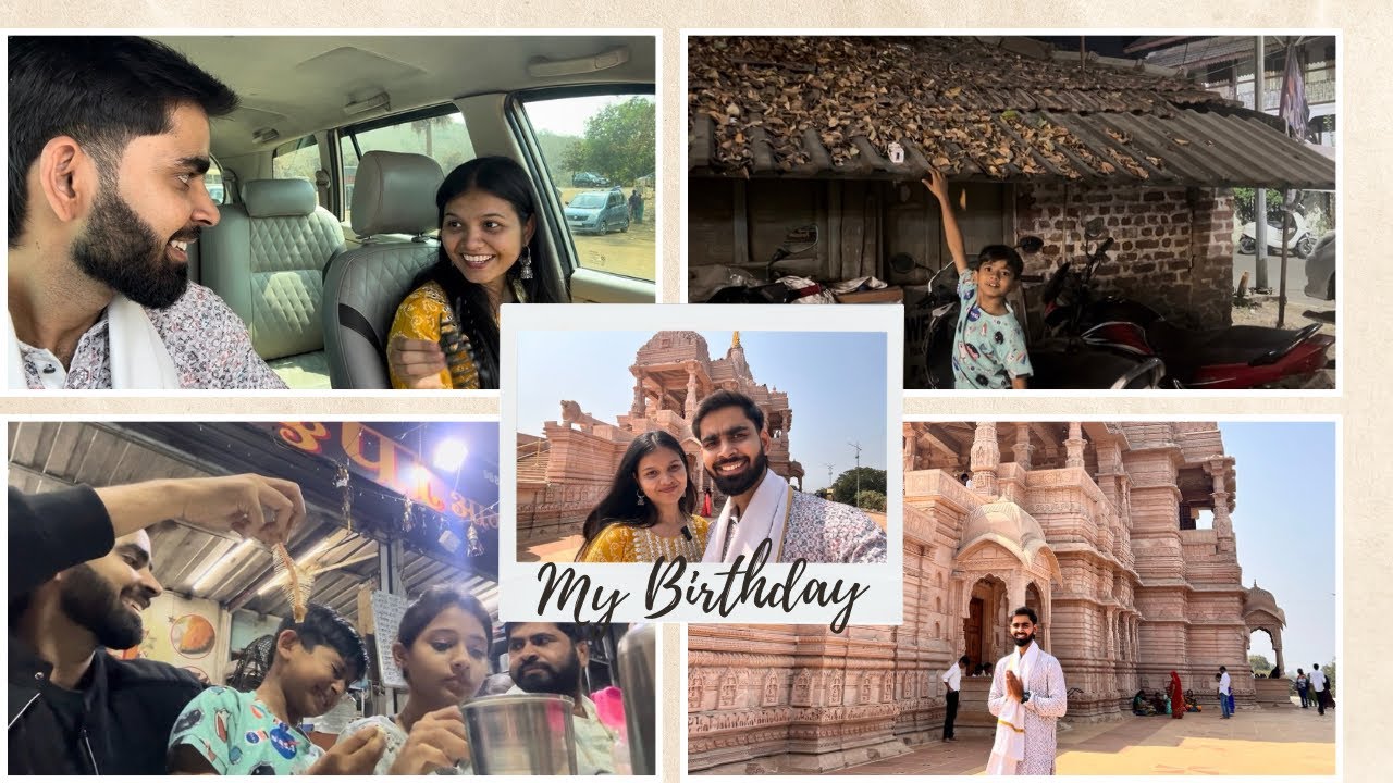 Birthday | Part 2 | Temple Almost Closed, Rushed Darshan, Discovered NGOs & Family Dinner ❤️| Day 59
