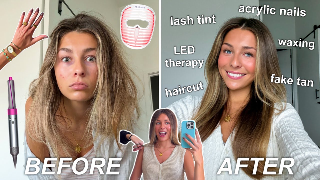 EXTREME 24 HOUR GLOW UP TRANSFORMATION ✨the ultimate glow up guide