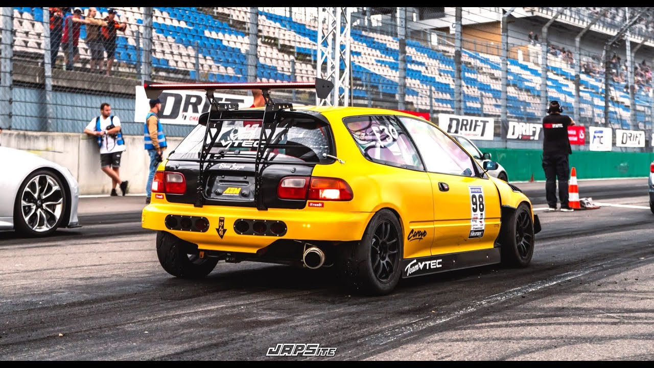 Lausitzring 4,5 km (2:05.669 min), Honda Civic D16 Turbo @ German Time Attack Masters 2023