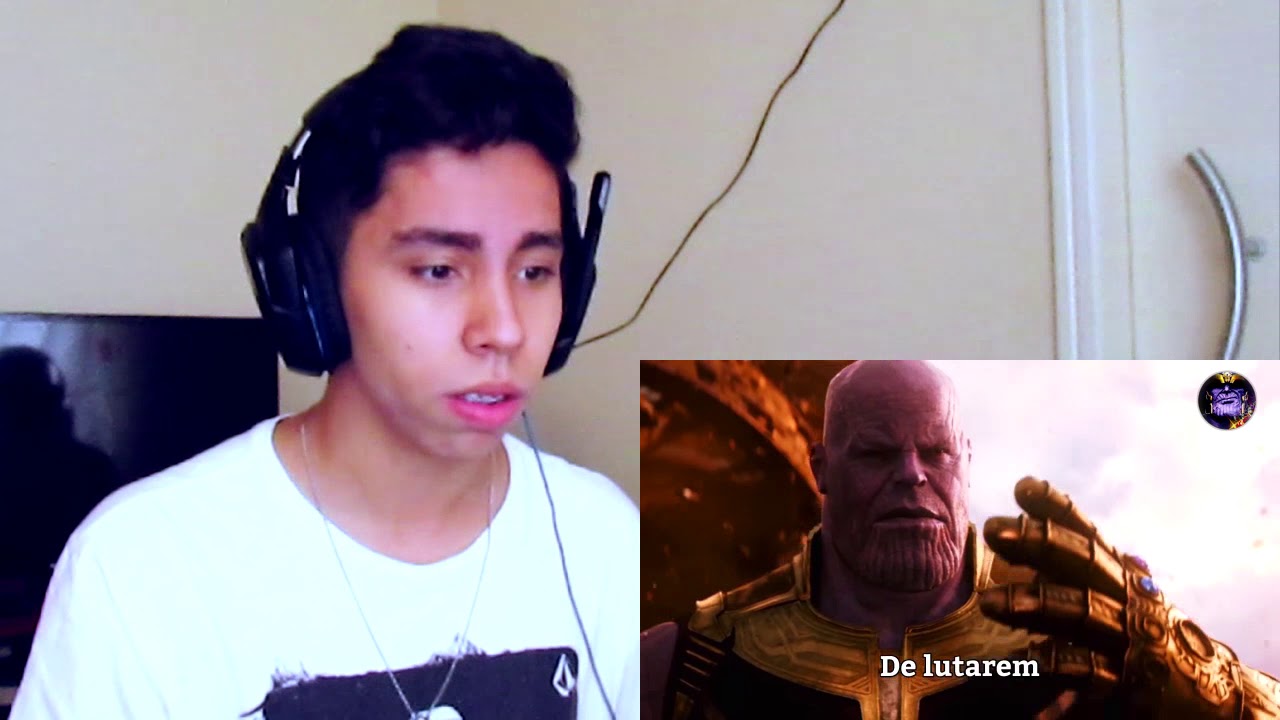 REACT Vingadores VS. Thanos | Duelo de Titãs (ESPECIAL VINGADORES: GUERRA INFINITA) (7 Minutoz)