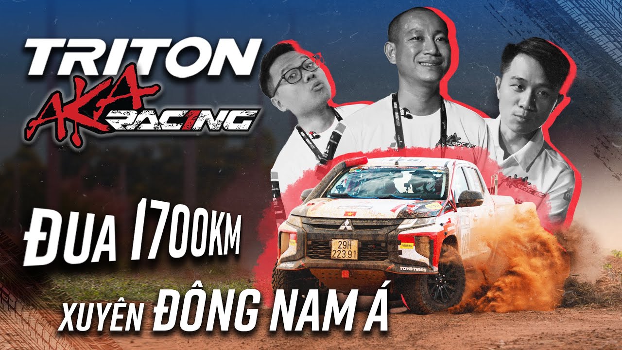 Đi Thái xem Mitsusbishi Triton độ 3 tỷ của AKA Racing đua 1700km... Đỉnh vãi anh em uiii