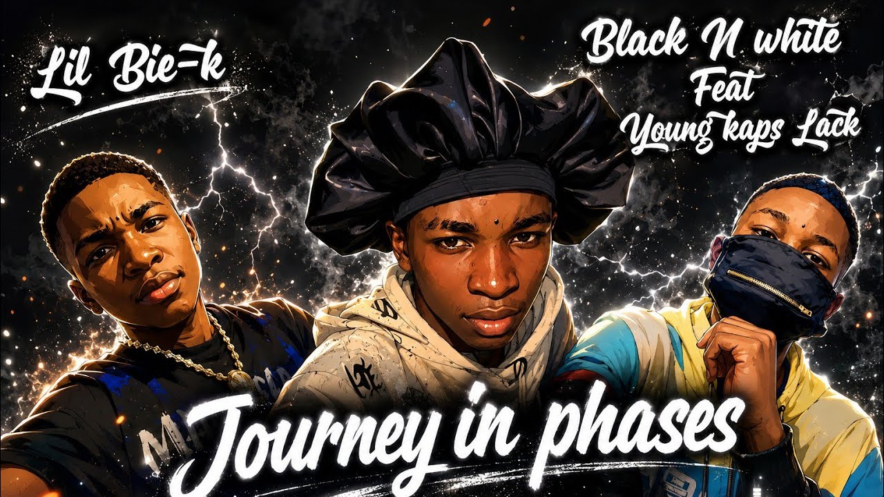 Lil Bie-k - Black and white (feat. Young Kaps Lock) | journey in phases| official lyrics video