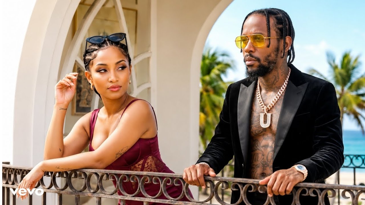 Shenseea & popcaan - Island Tension (official music lyrics video)