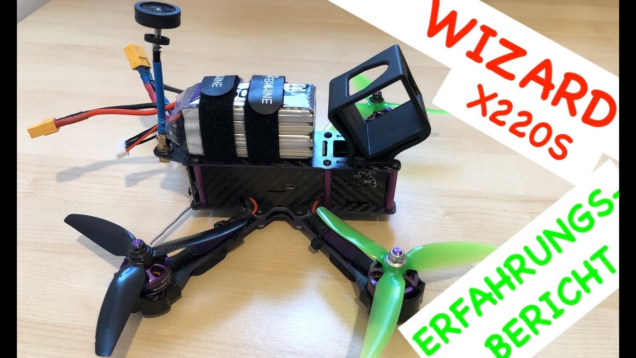 Eachine Wizard x220s Erfahrungsbericht nach 10 Wochen, deutsch hd