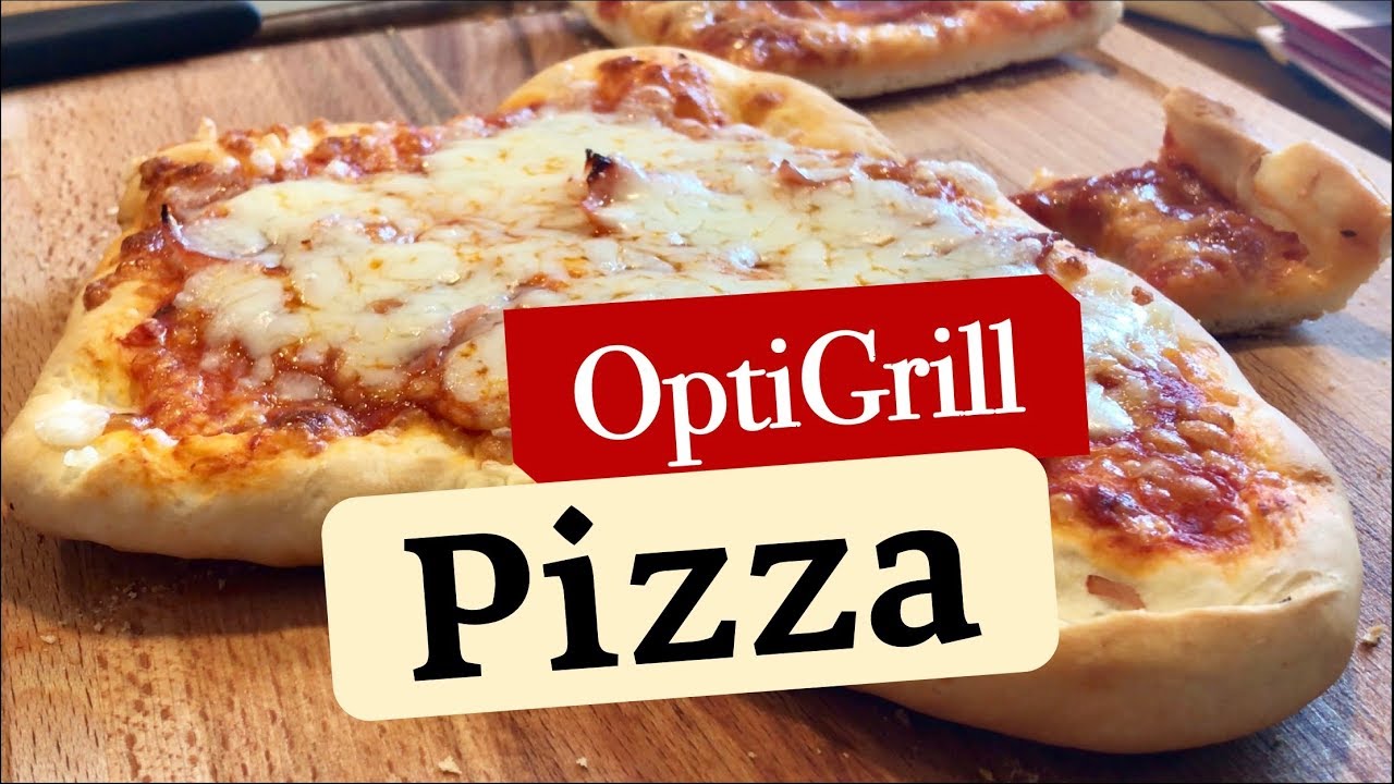 Pizza im Tefal OptiGrill Snacking&Baking