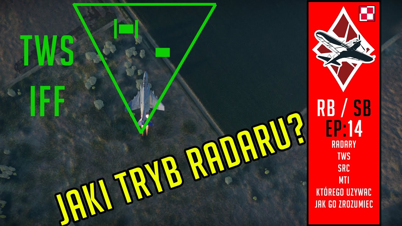 Radar w War Thunder czyli o co chodzi z SRC/TWS/PD/IR/ACM dla samolotów #warthunder #tutorial