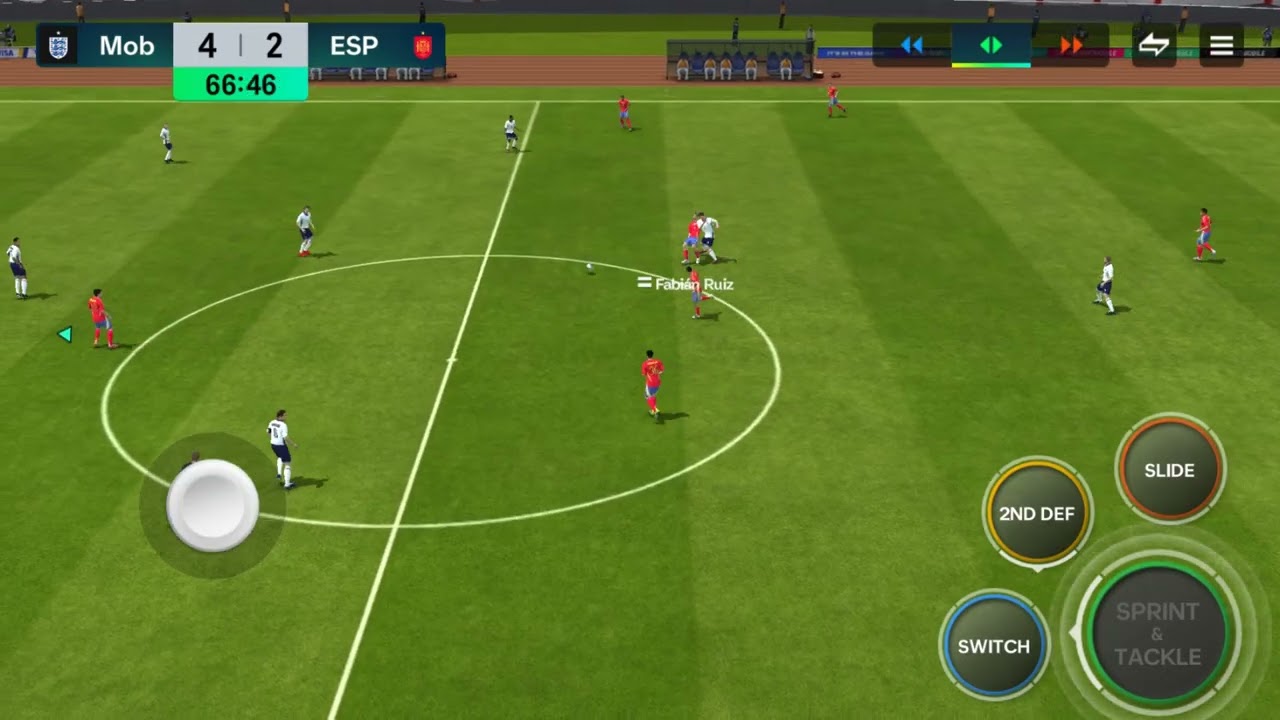 FC Mobile: История нации Англия против Испании