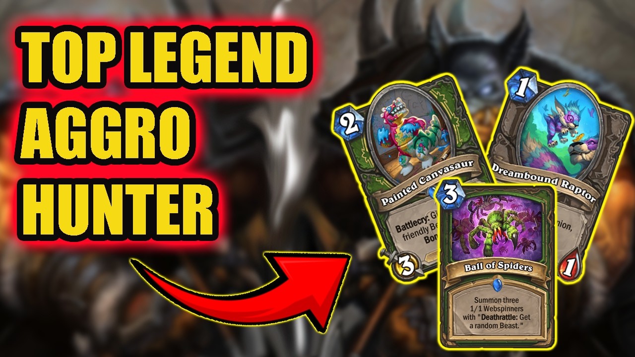 Top 50 Legend with AGGRO HUNTER?!