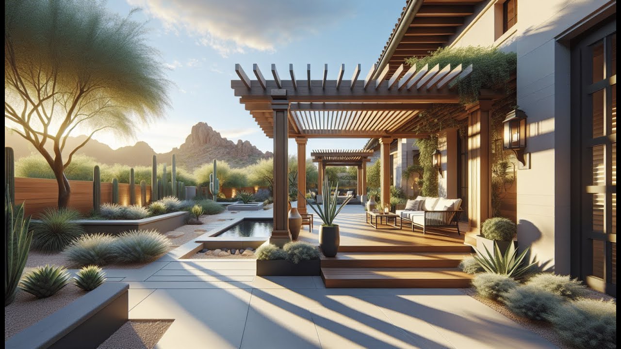 PERGOLA DESIGN WITH OUTDOOR LIVING AREA IDEAS | HOW TO CREATE STUNNING PERGOLA SEAT AREA SPACE TIPS