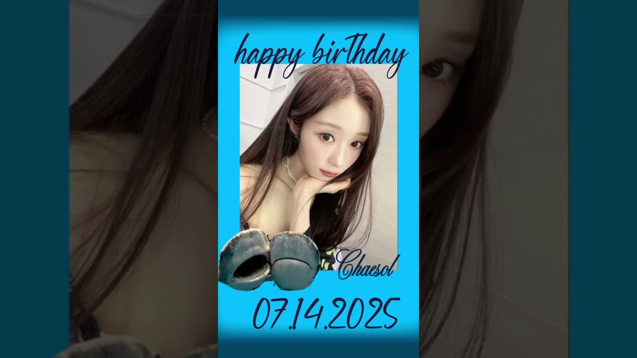 happy birthday #chaesol from #cignature #kpop #goodkpopperson