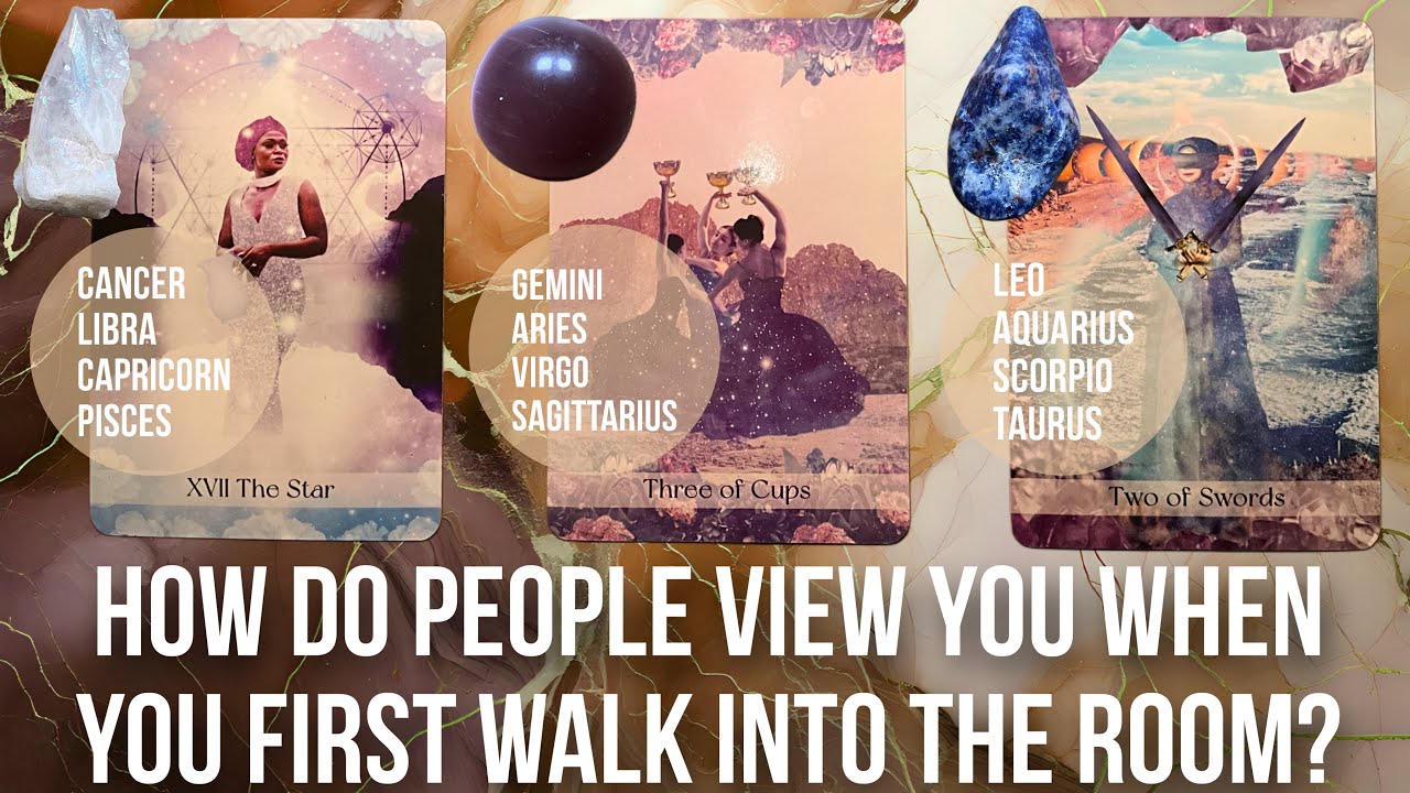 How do people view you when you first walk into the room?🥵💭🍿- Pick a Card Tarot Reading 