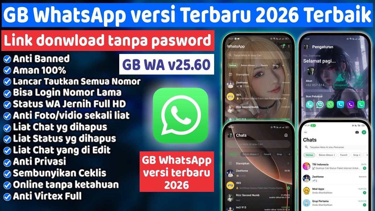 Последнее обновление WhatsApp для Великобритании от 5 января 2026 г. ⚡ Лучший мод WA 2026 с защит...
