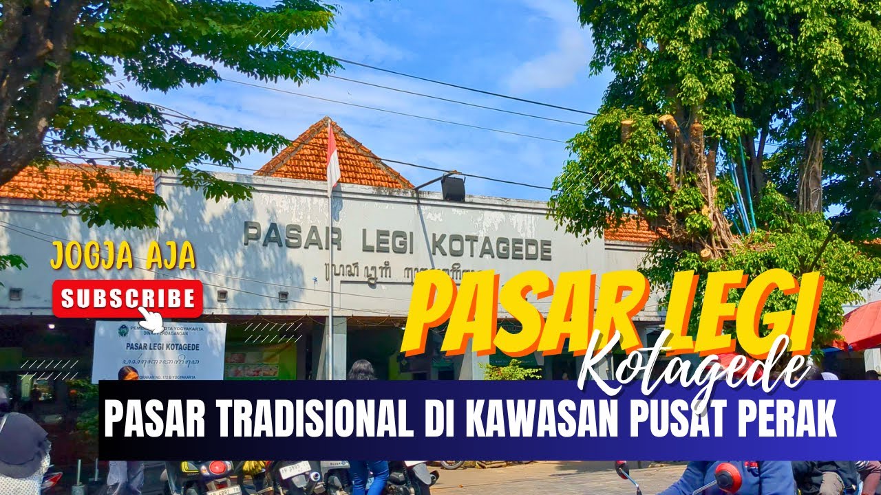 MENYUSURI SENTRA SILVER PERAK TERKENAL & PASAR LEGI KOTAGEDE KAWASAN INI BEDA DENGAN MALIOBORO JOGJA