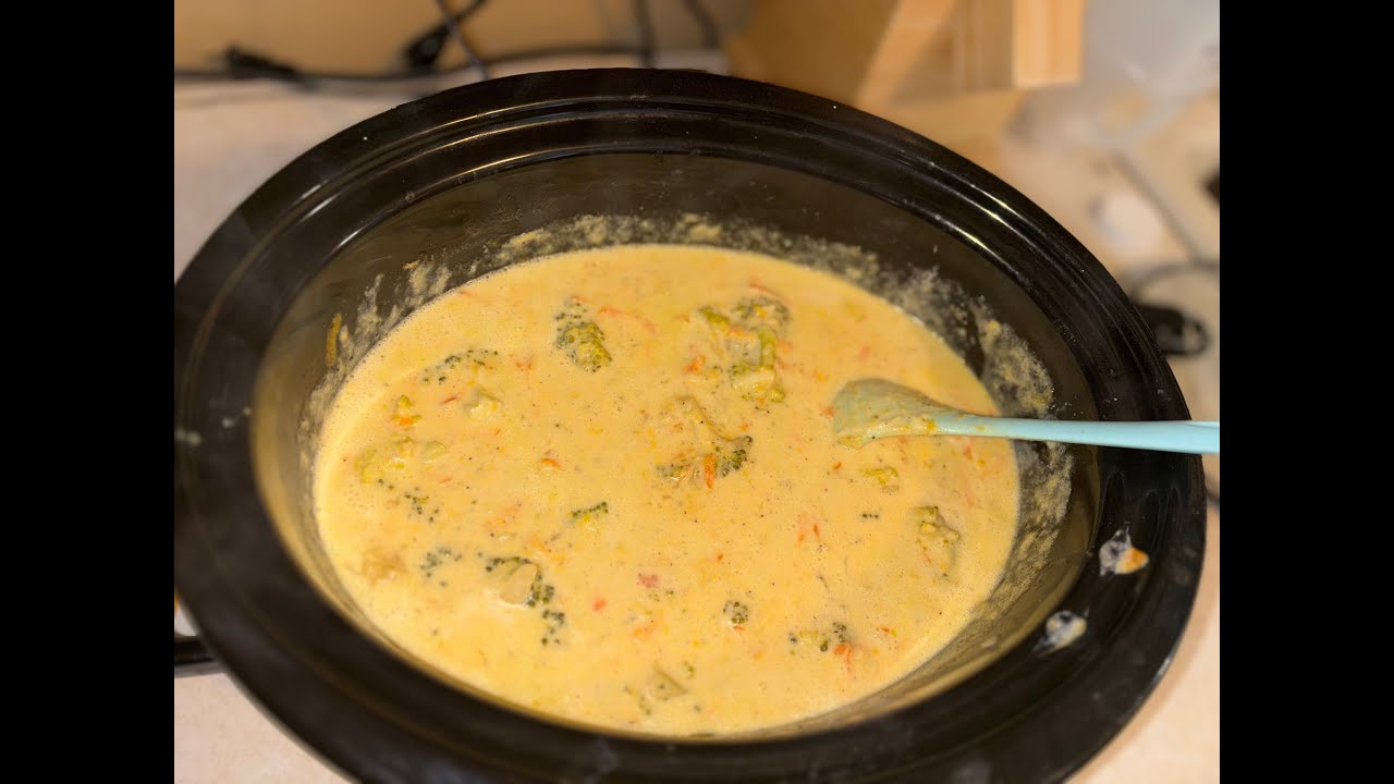 Effortless Broccoli Cheddar Soup!