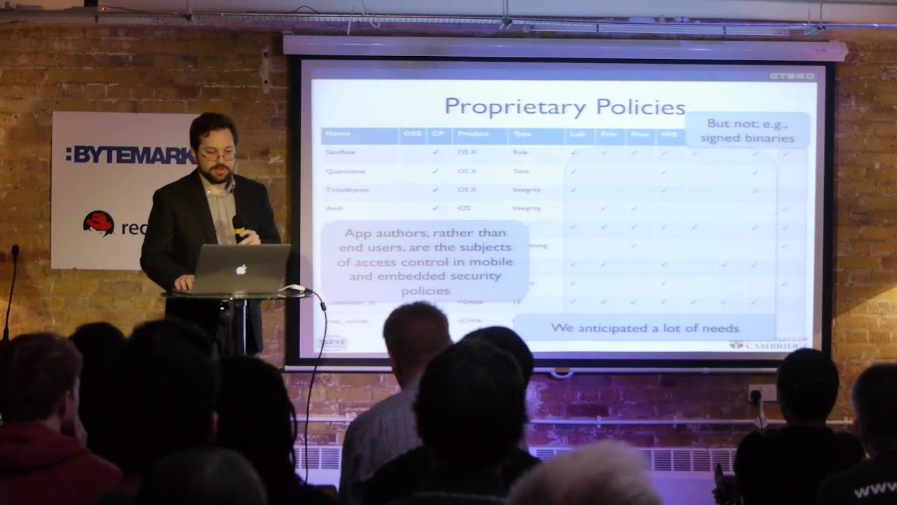 Robert Watson: New ideas about old OS security