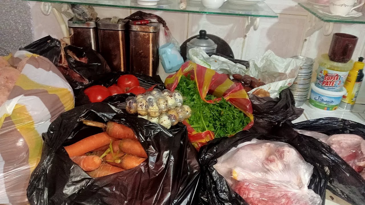 #👍سلام غالياتي#❤روتين متنوع تنظيف خزانة أمواعن وترتيبها#🌹بعض مشترياتي من خضر وتحضيريها لرمضان الكريم