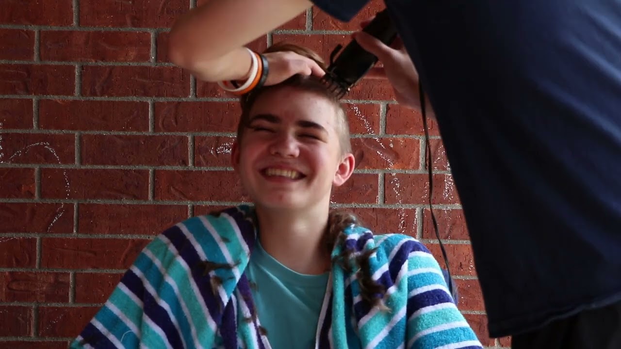 Sean's buzz cut