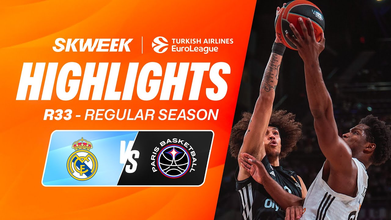 ANOTHER CRAZY ONE FOR PARIS 🤯 - Real Madrid vs Paris Basketball - EuroLeague R33
