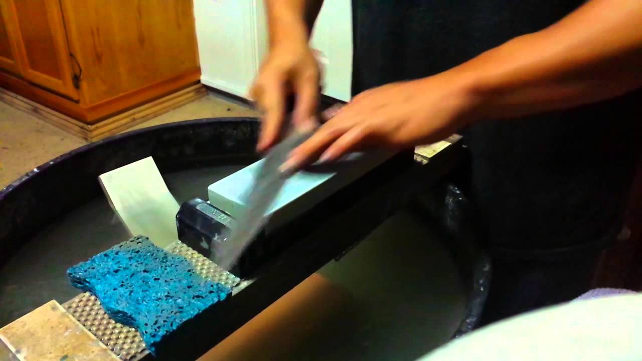 Japanese Knife Sharpening: Fujiwara FKM 270mm Sujihiki