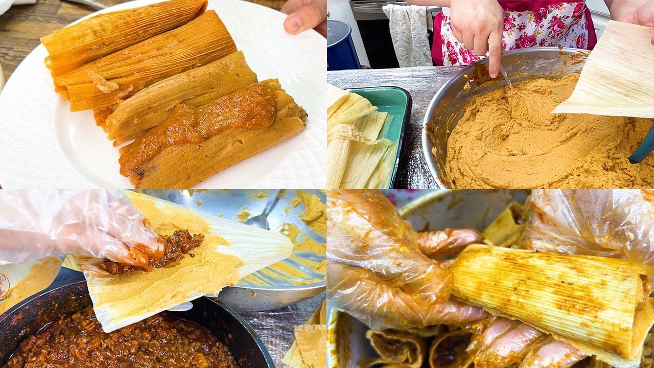 🫔🌶️TAMALES  ESTILO DURANGO BIEN HECHOS | DESDE LA MASA Y EL RELLENO 🫔