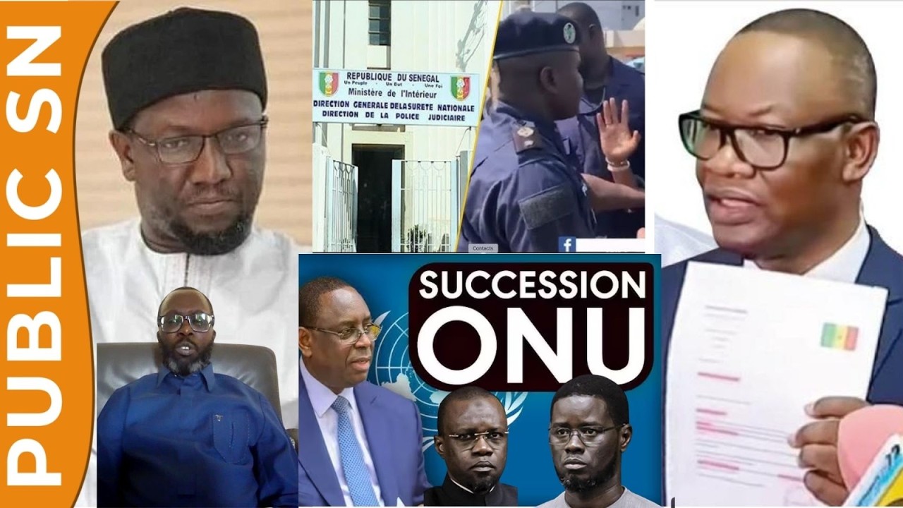 Urgent 🚨cheikh Oumar Diagne et Me Moussa diop en garde à vue,Macky Sall á LONU ,Made Codou Déballe