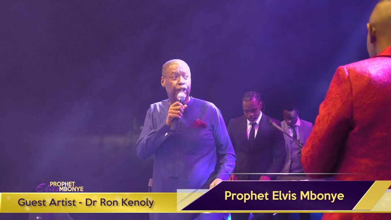 Dr Ron Kenoly honors Prophet Elvis Mbonye