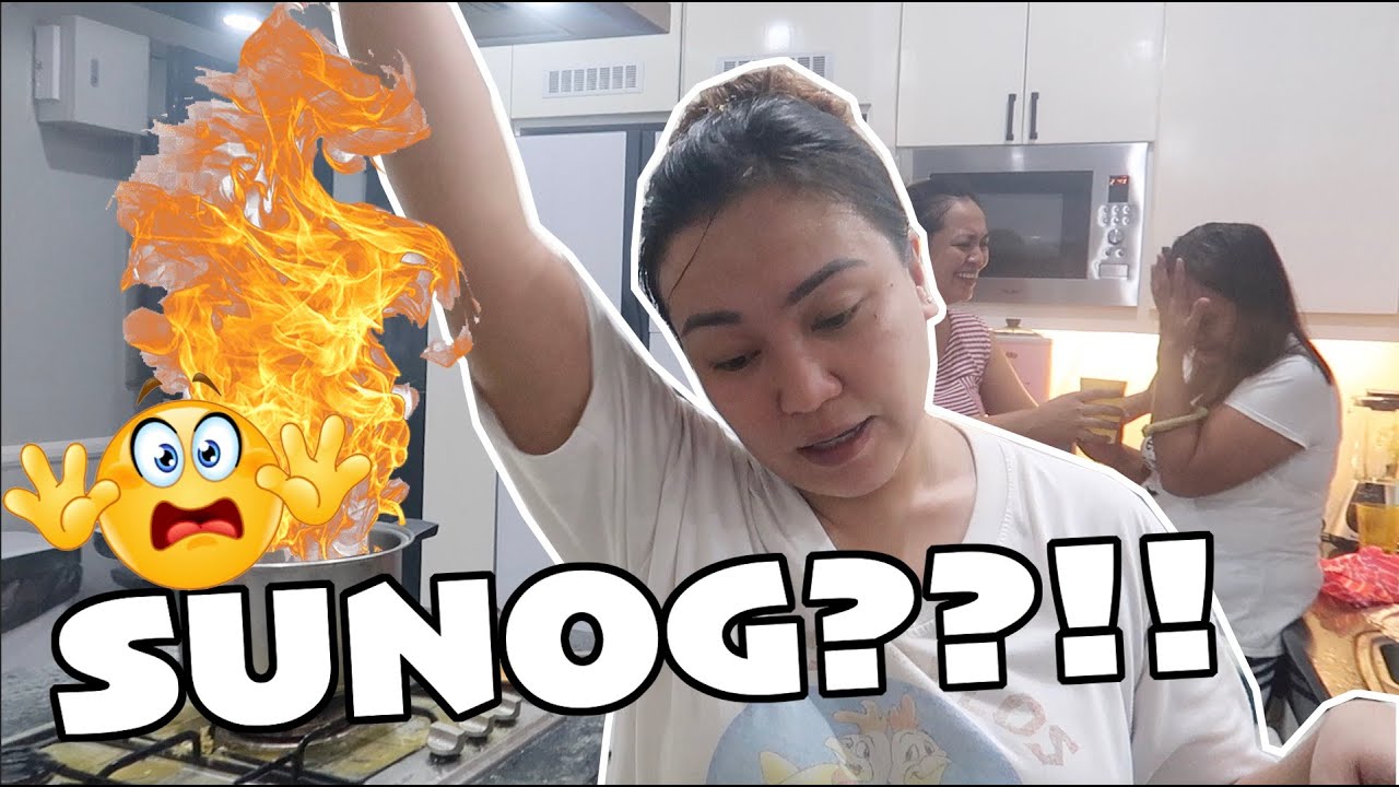 GARDENING DAY GONE WRONG!!! SUNOG SA KUSINA - anneclutzVLOGS