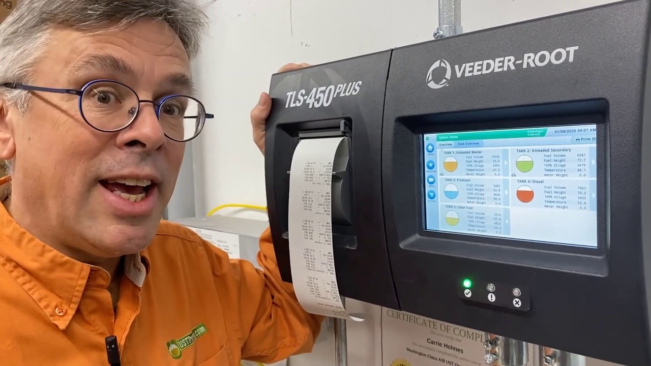 Basic use of Veeder Root TLS 450 Plus