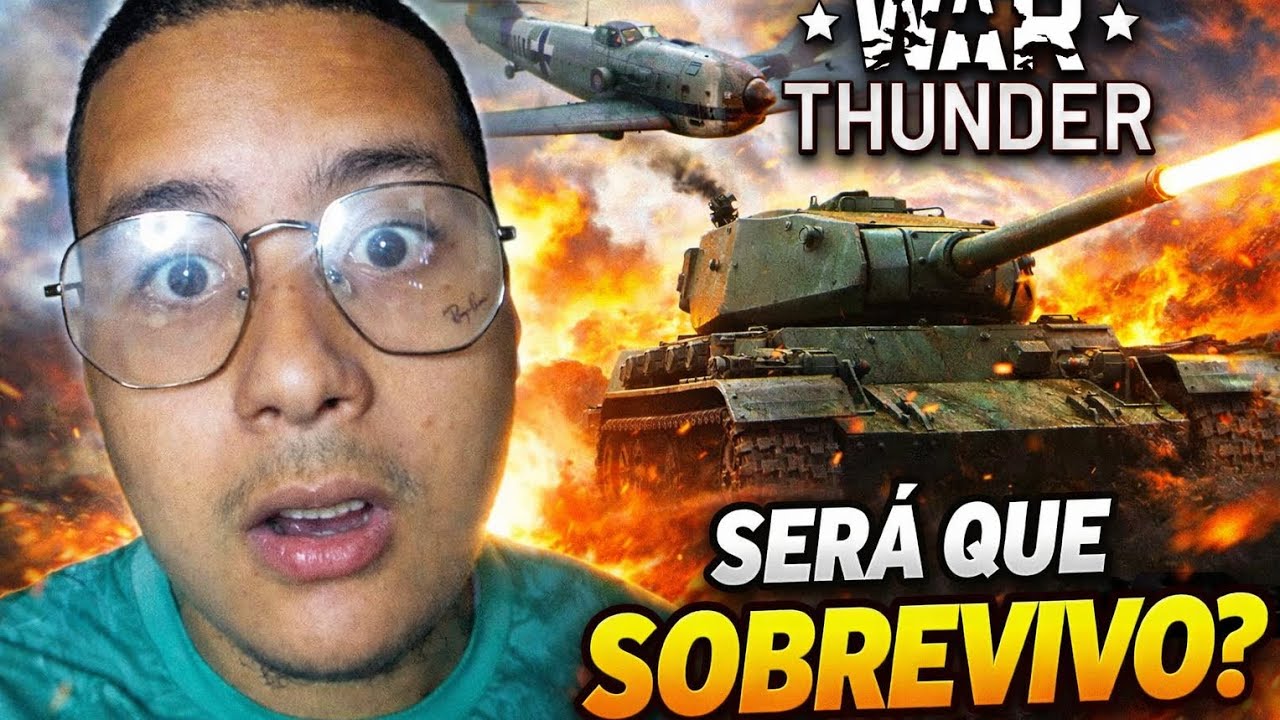 War Thunder: Será Que Eu Sobrevivo a Essa Batalha?
