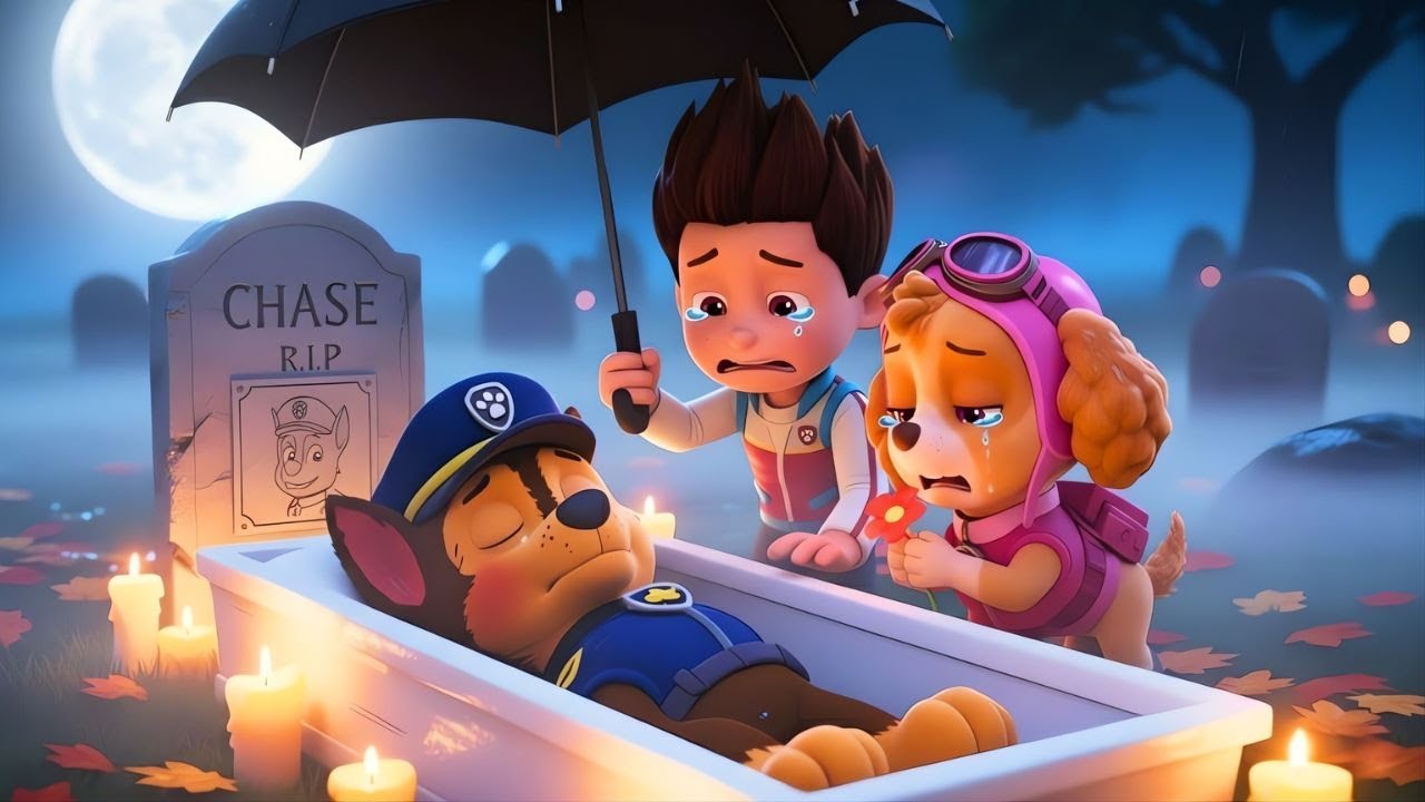R.I.P CHASE !!! Please Wake Up ! Very Sad Story | Paw Patrol Ultimate Rescue - Rainbow 3