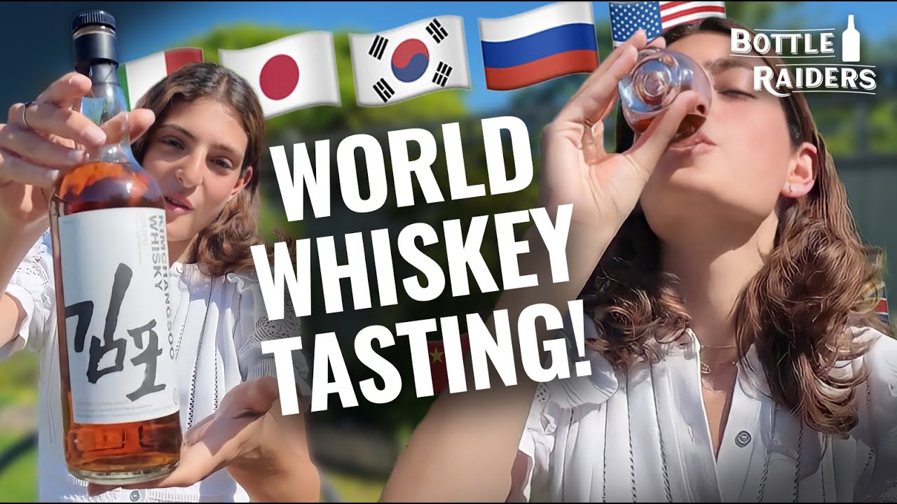 Trying Whiskeys From 5 Different Countries! World Whiskey Tasting!