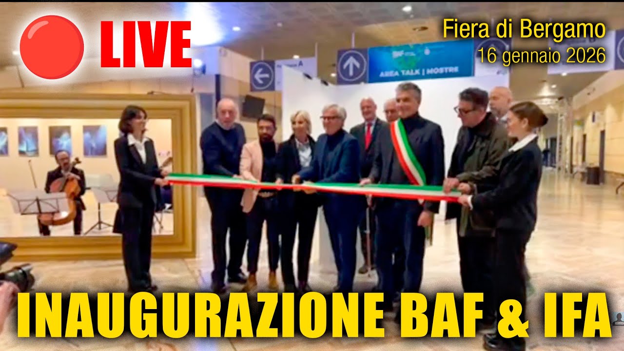 LIVE: Inaugurazione BAF & IFA 2026! Il taglio del nastro e le prime immagini esclusive ✂️🎀