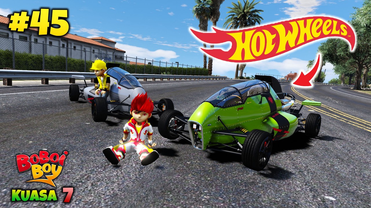 MOBIL HOT WHEELS KEREN - GTA 5 MOD BOBOIBOY