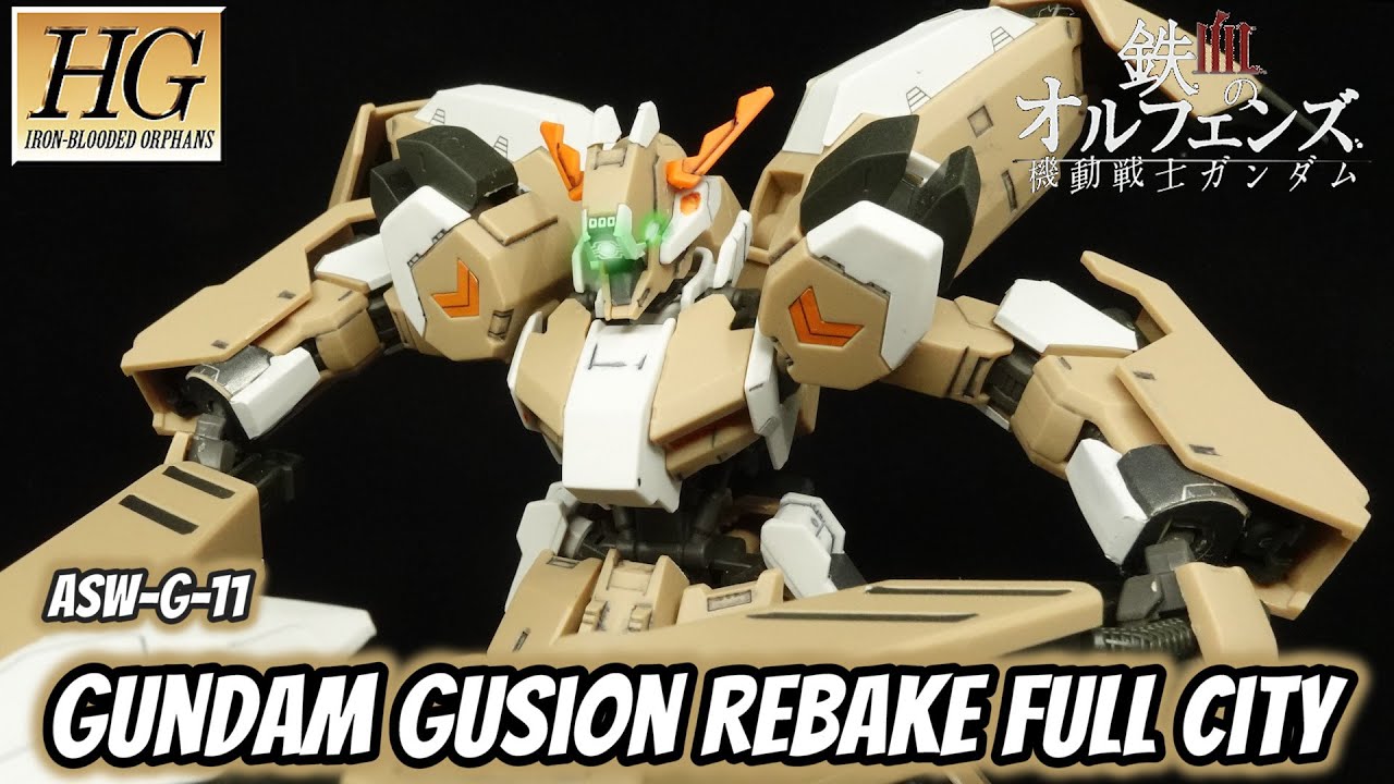 HG Gundam Gusion Rebake Full City Redux Review | Gundam: Iron-Blooded Orphans