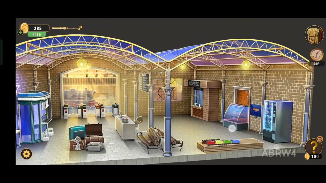 Rooms and Exits - Train station - Level 10 Complete Walkthrough