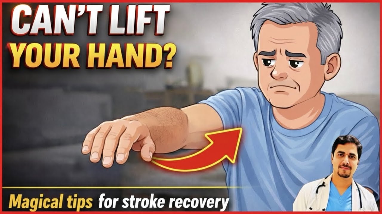 Can’t Lift Your Hand After Stroke? Best Exercises for Hand & Arm Recovery.