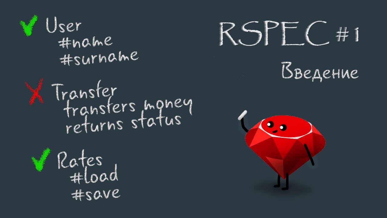RSpec 3, урок #1 | Настройка среды и первые тесты