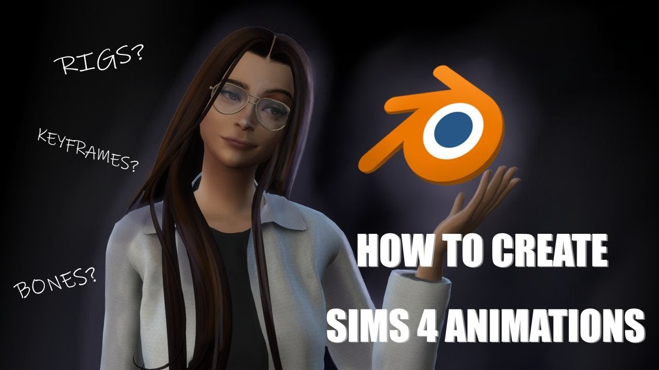 This is how I create custom animations for The Sims 4 in Blender | Full Tutorial