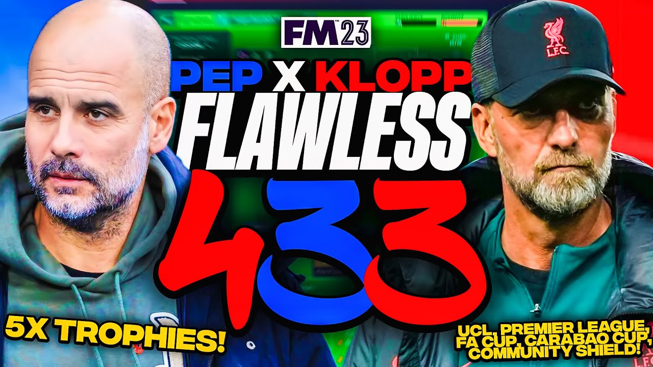 JURGEN GUARDIOLA'S BROKEN 4-3-3 FM23 Tactics! | Football Manager 2023 Tactics