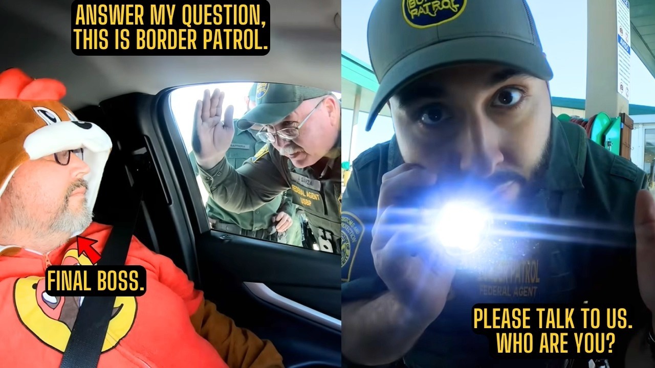 Man Owns Entire Border Patrol Unit Without Speaking A Single Word