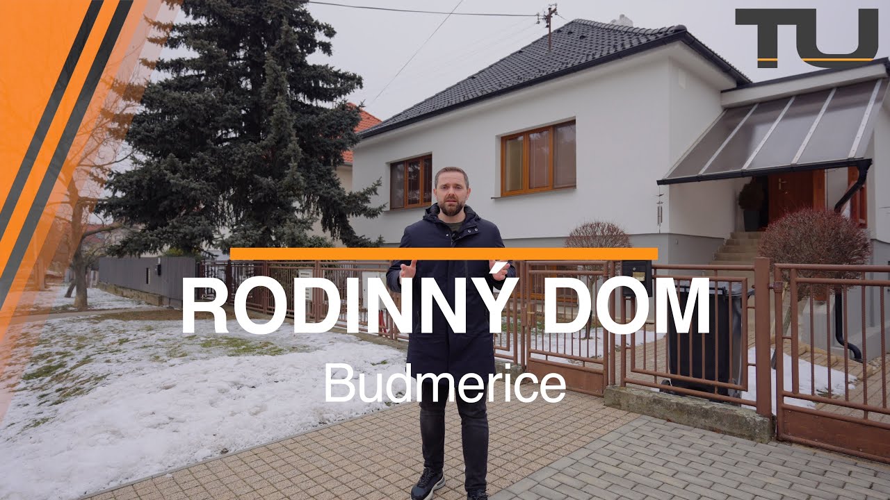 RODINNÝ DOM NA PREDAJ - Budmerice