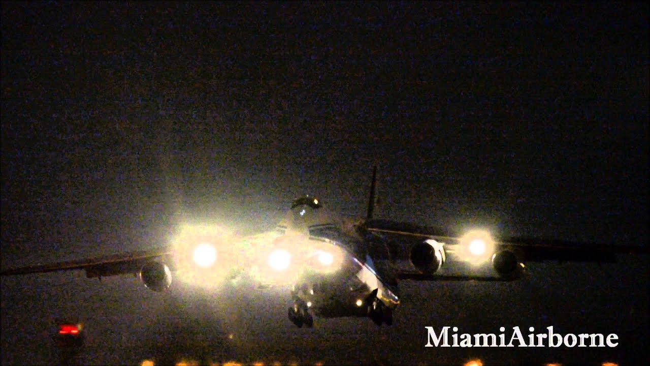 INTENSE ROAR!!!! Volga-Dnepr Antonov An-124-100 Takeoff at Miami International