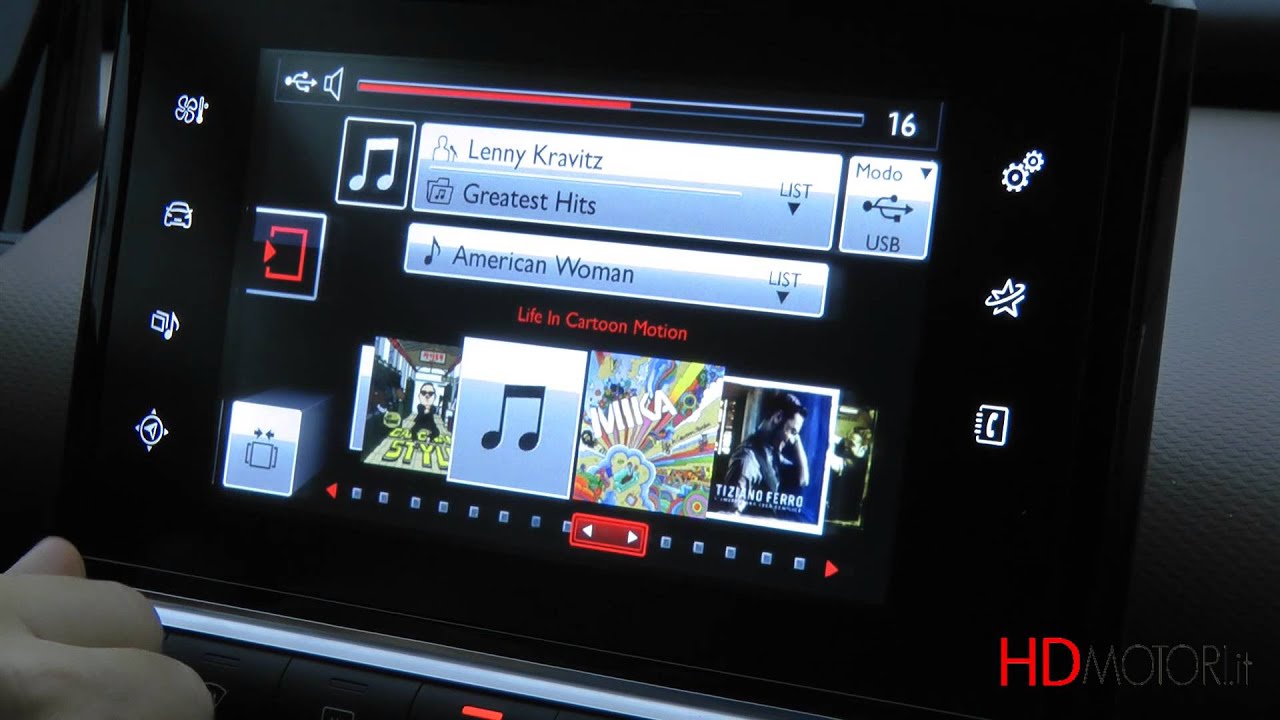 Citroen C4 Cactus: Il focus sull'infotainment di HDmotori.it