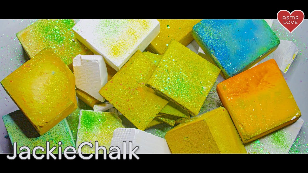 🪶 Satisfying Gym Chalk Crush | [JackieChalk ASMR S1E89]