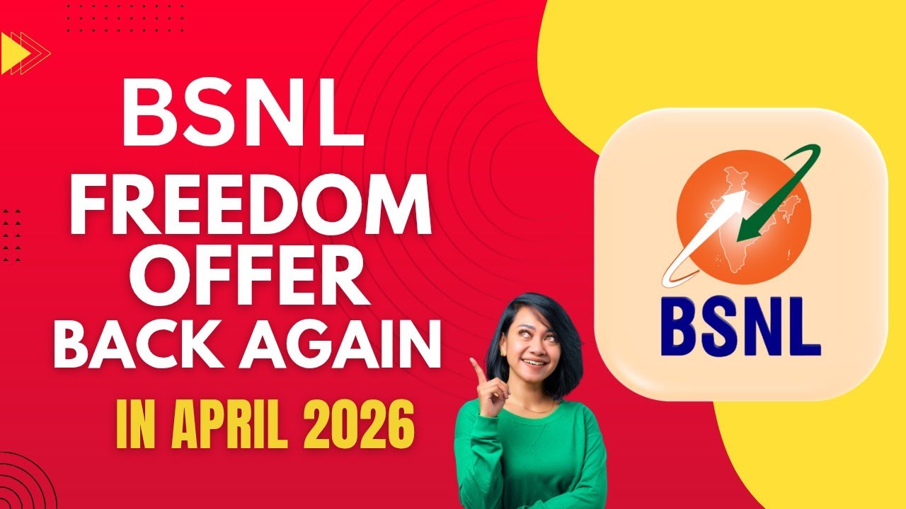BSNL Freedom Offer April 2026 