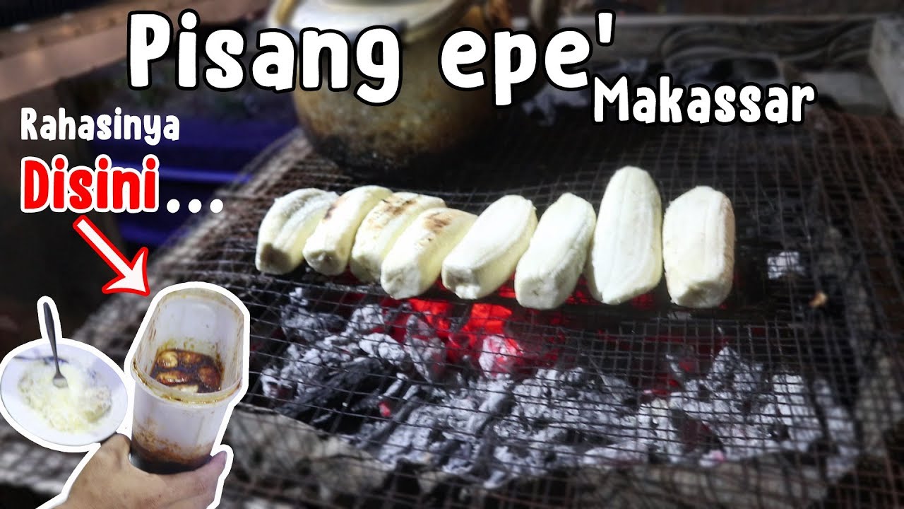 PISANG EPE MAKASSAR !!! JAJANAN KHAS MAKASSAR YANG HITZ !!! MURAH BISA PILIH BERGAI MACAM TOPING