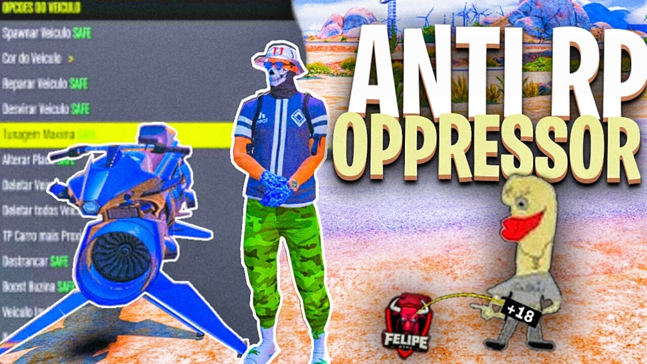 FIZ anti rp E USEI MOD MENU PARA EXPLODIR adm
