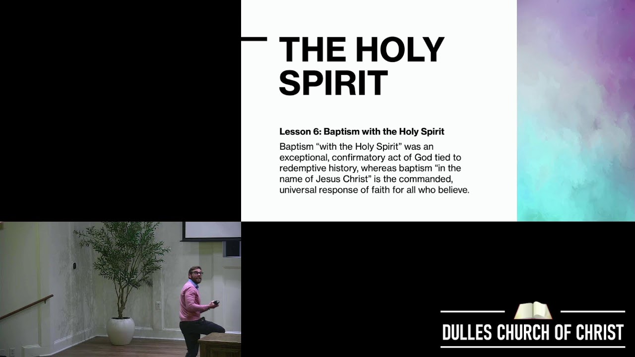 Dulles church of Christ Live Stream
